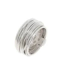 Anillo PESAVENTO DNA Spring Plata Baño Oro | WDNAA104