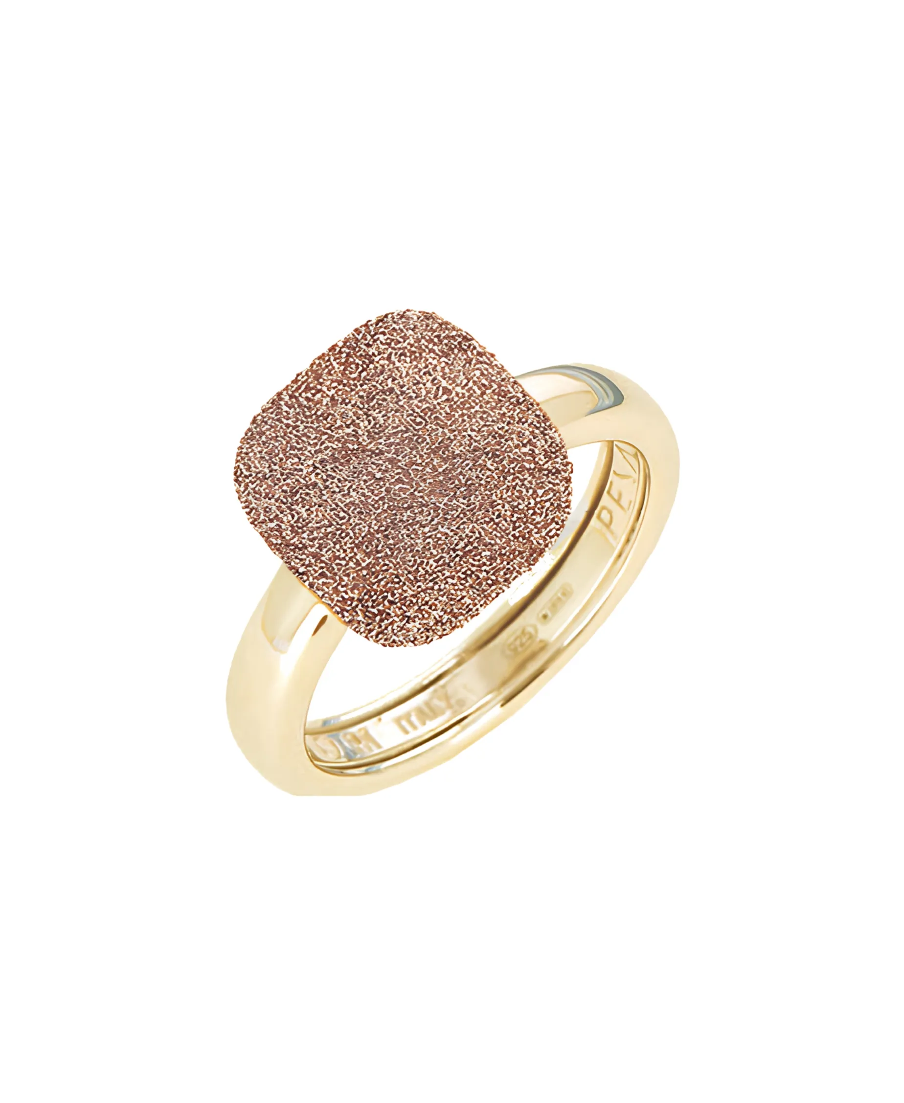 Anillo PESAVENTO Polvere di Sogni Champán Plata Baño Oro Amarillo | WPSCA292