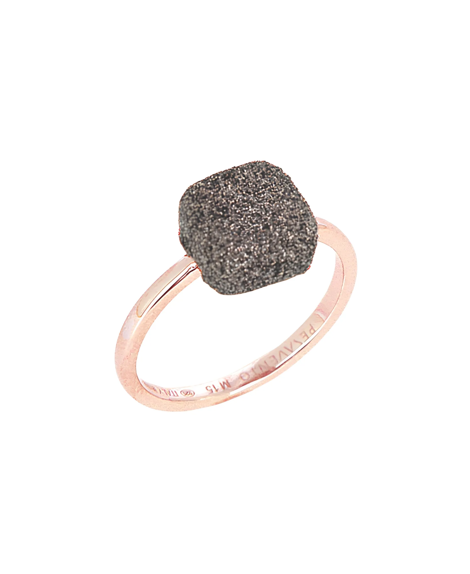 Anillo PESAVENTO Polvore di Sogni Marrón Plata Baño Oro Rosa | WPLVA2244