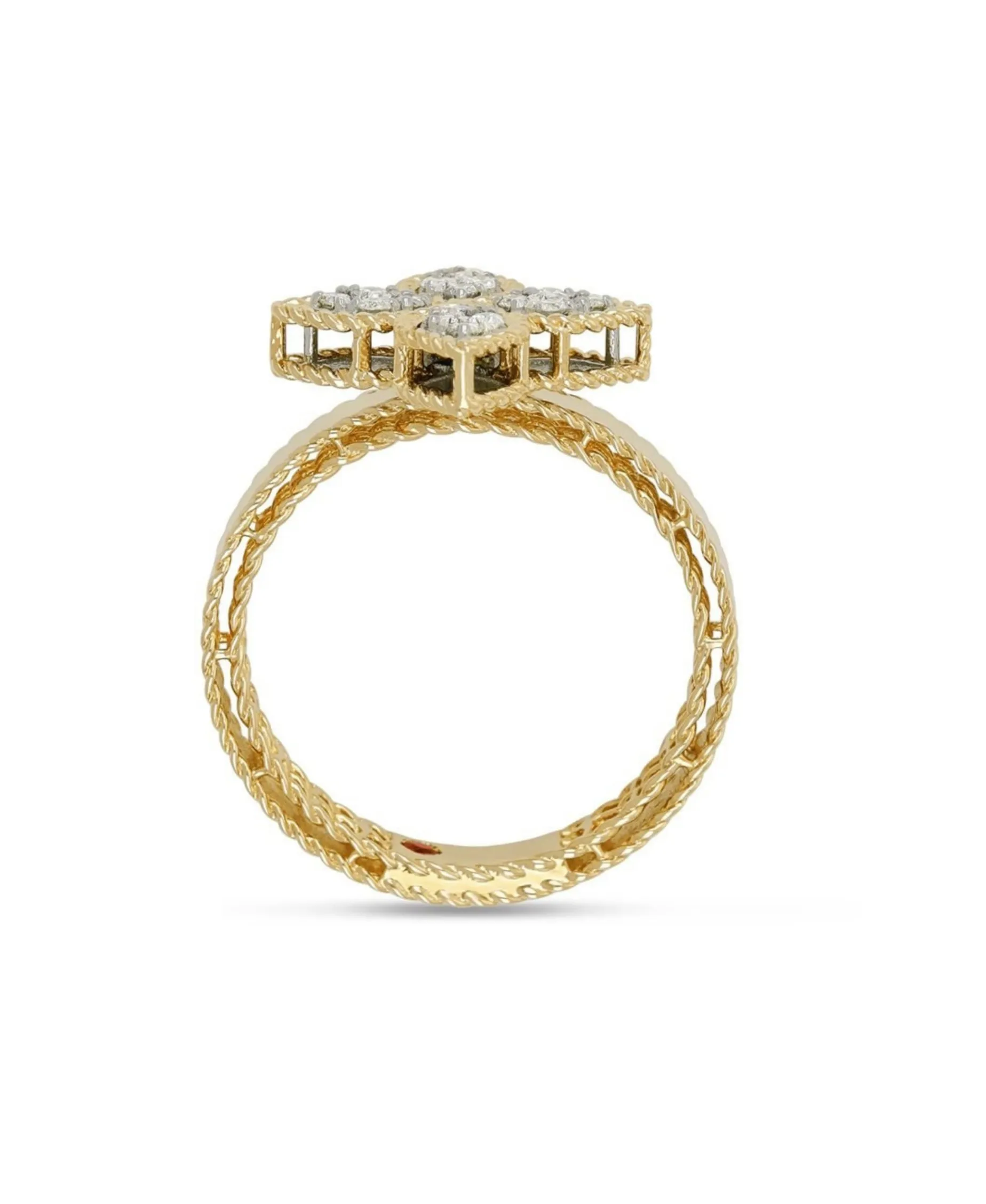 Anillo Roberto Coin Princess Flower Con Diamantes | ADR777RI0639