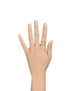 Anillo Swarovski Mesmera Baño de Rodio Cristales Blancos | 5661703