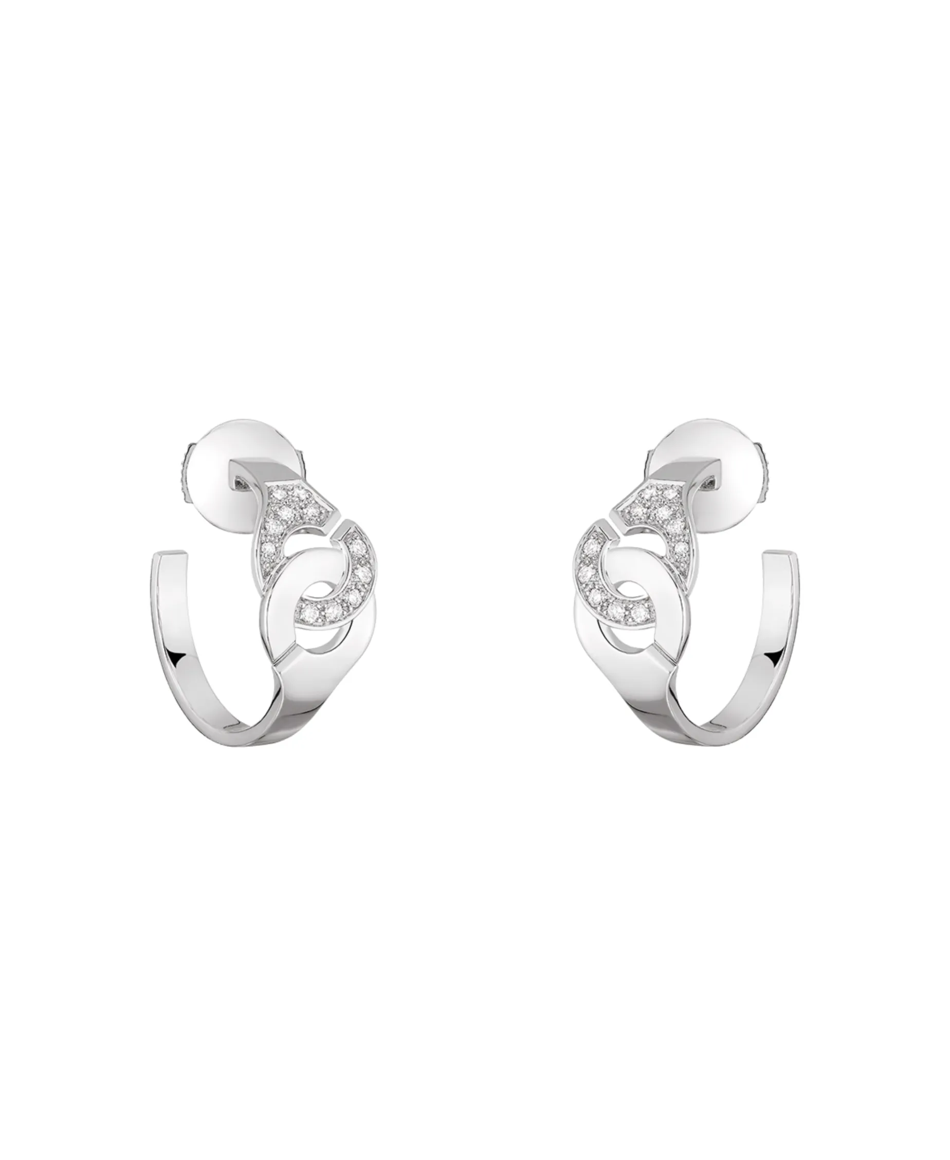 Aros Menottes R7 Dinh Van en Oro Blanco - 867112