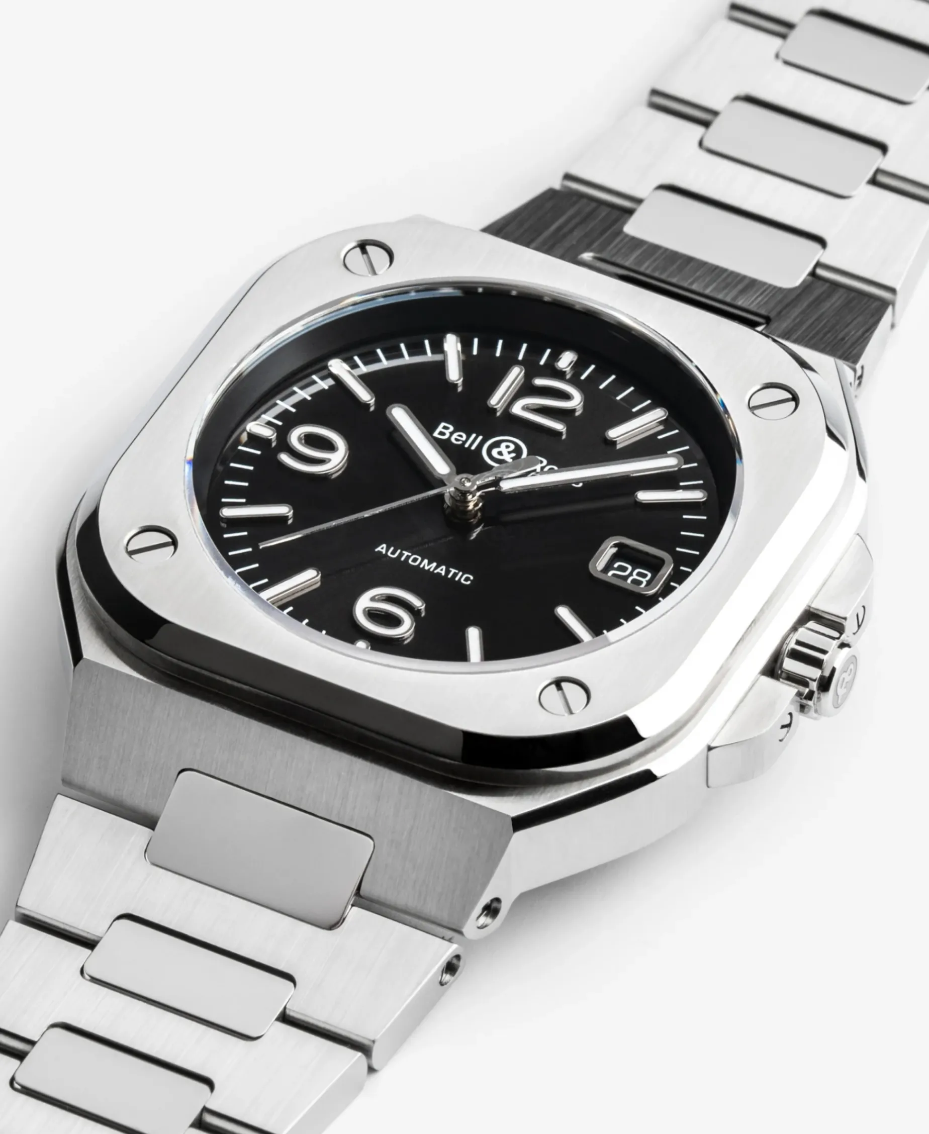 Bell & Ross BR-05 Black Steel 40 mm | BR05A-S-BL-ST/SST