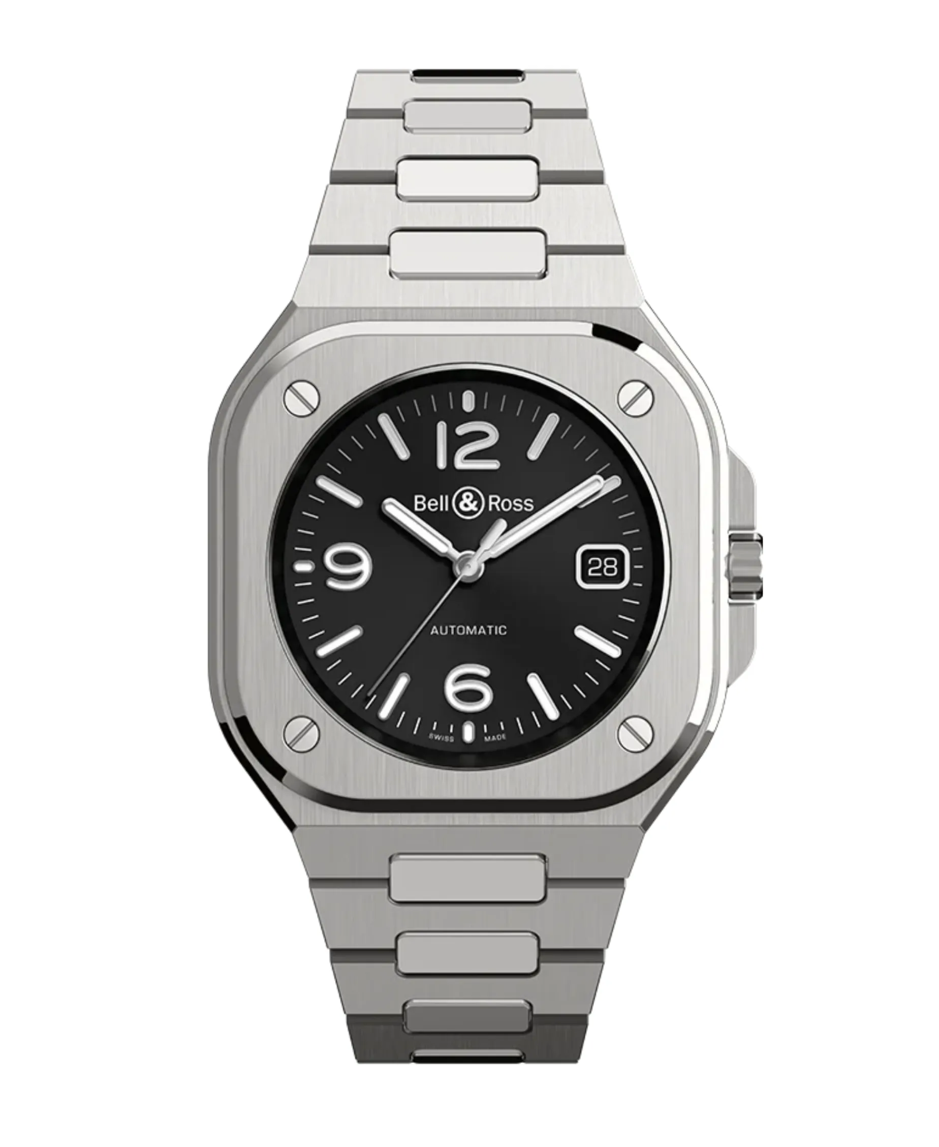 Bell & Ross BR-05 Black Steel 40 mm | BR05A-S-BL-ST/SST