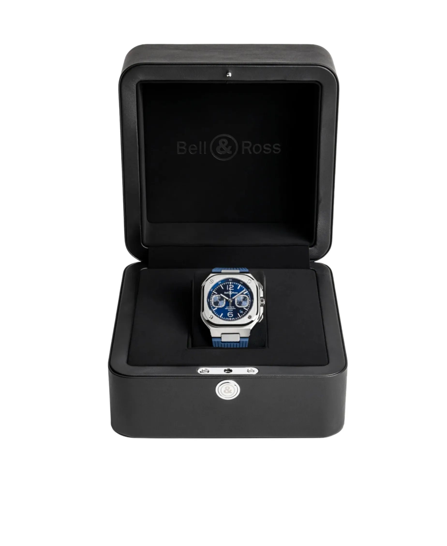 Bell & Ross BR-05 Chrono Blue Steel | BR05C-BLU-ST/SRB