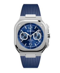 Bell & Ross BR-05 Chrono Blue Steel | BR05C-BLU-ST/SRB