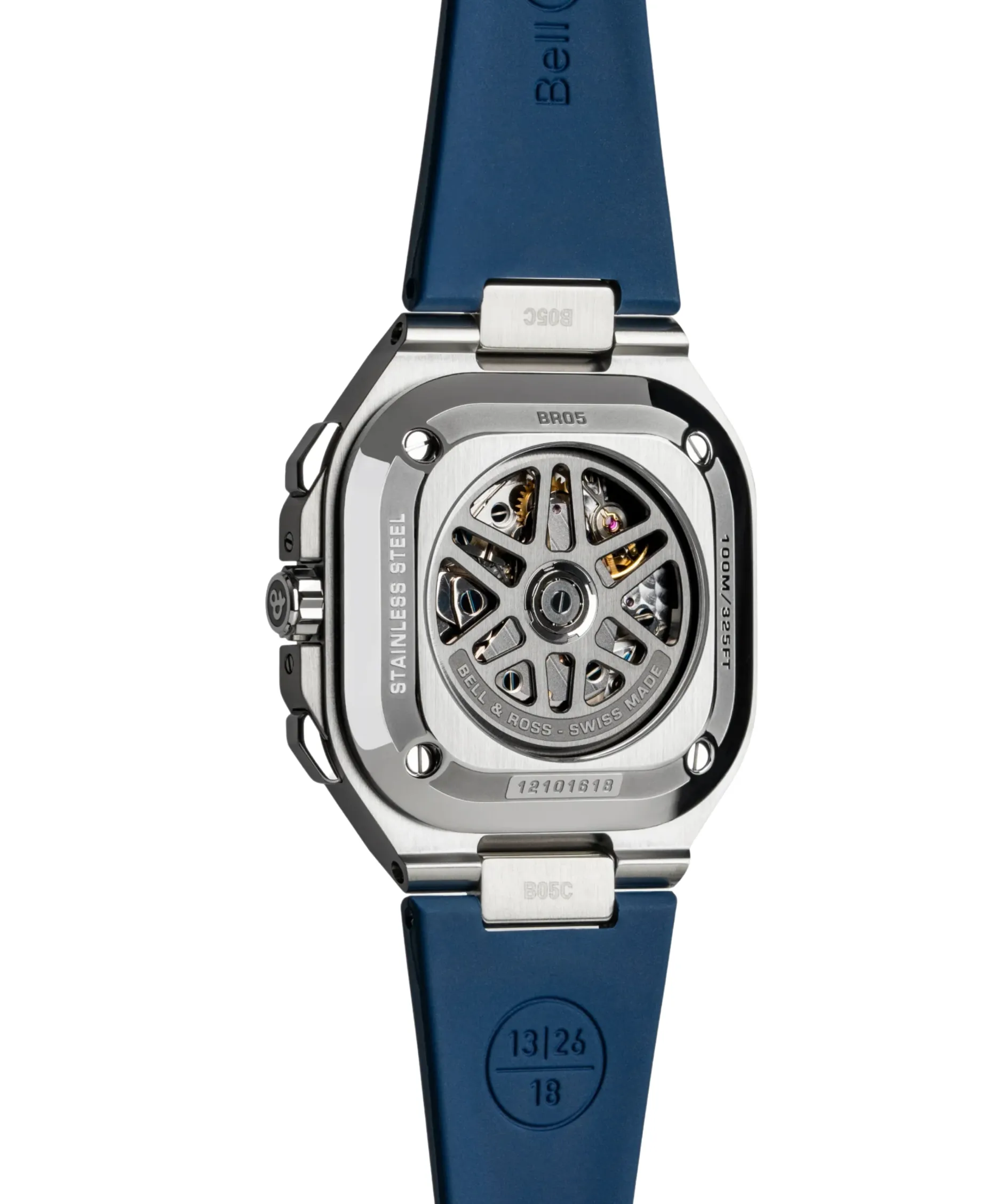 Bell & Ross BR-05 Chrono Blue Steel | BR05C-BLU-ST/SRB
