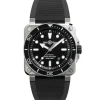 Bell & Ross BR-03 92 Diver Black Steel 42 mm | BR03A-D-BL-ST/SRB