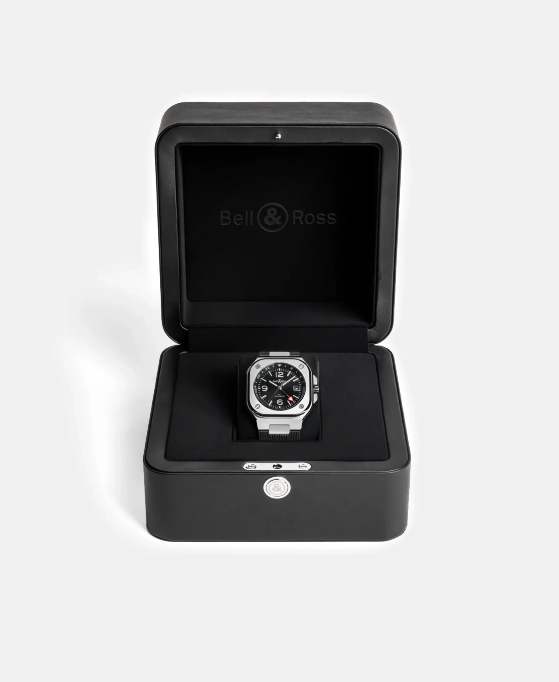 Bell & Ross BR-05 GMT Black 41 mm | BR05G-BL-ST/SRB