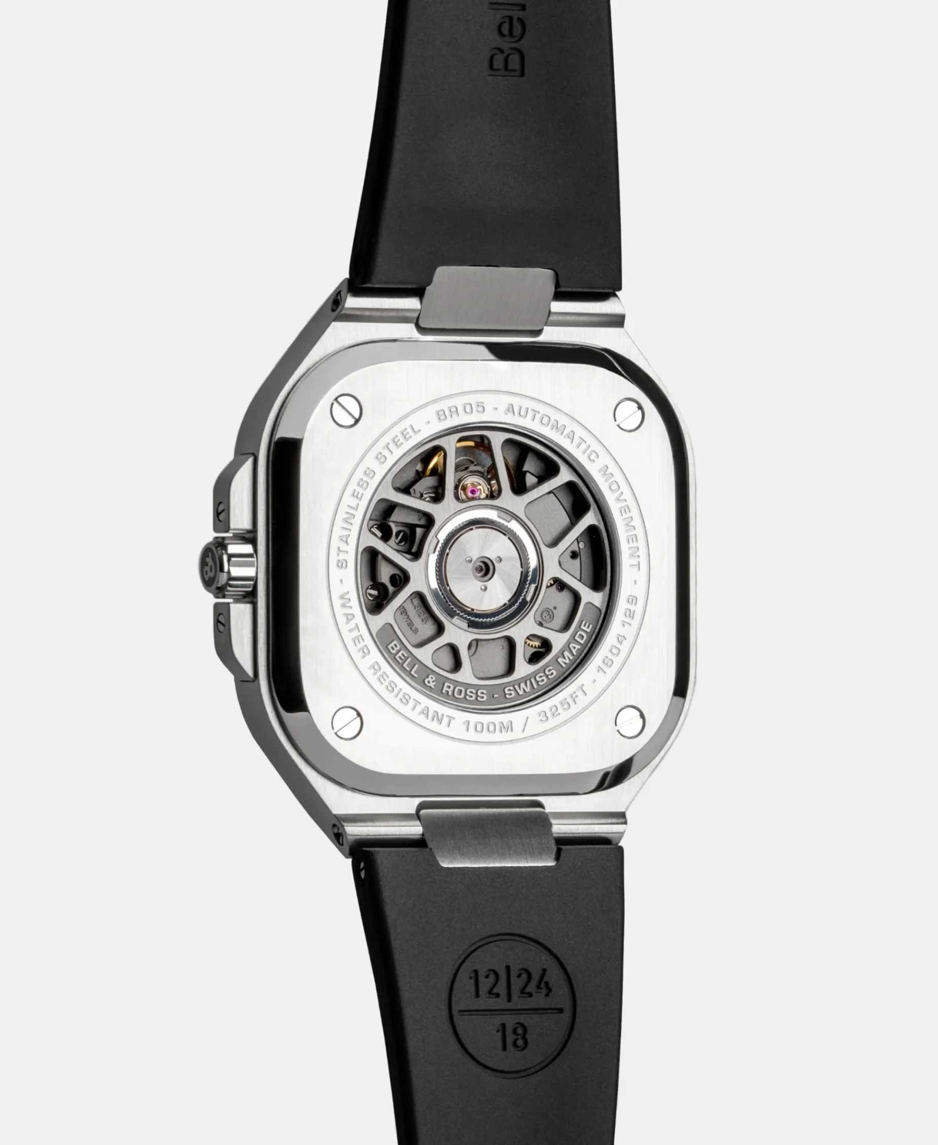 Bell & Ross BR-05 GMT Black 41 mm | BR05G-BL-ST/SRB