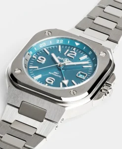 Bell & Ross BR-05 GMT Sky Blue 41 mm | BR05G-PB-ST/SST