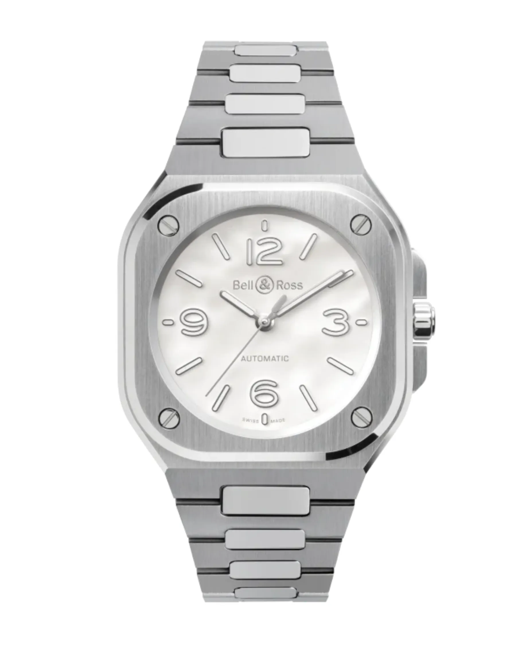 Bell & Ross BR-05 Mother Of Pearl Steel 36 mm | BR05A-S-MP-ST/SST