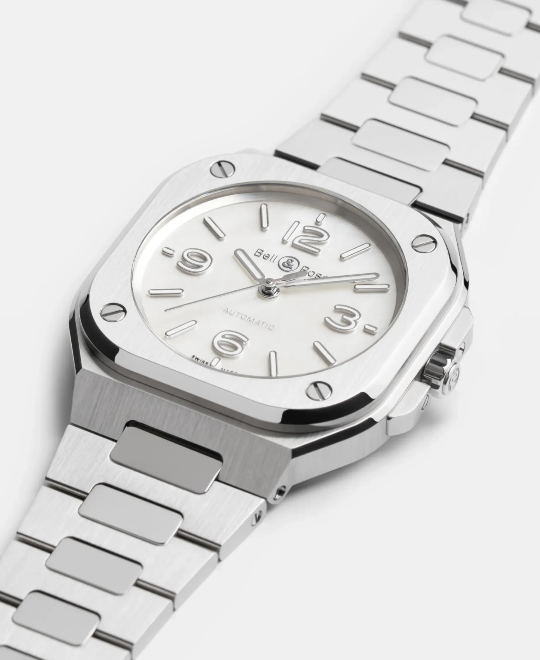 Bell & Ross BR-05 Mother Of Pearl Steel 36 mm | BR05A-S-MP-ST/SST