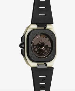 Bell & Ross BR-X5 Green Lum 41 mm | BRX5R-LUM-TC/SRB
