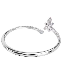 Brazalete Libélula Ariana Grande x Swarovski Baño de Rodio Cristales, Perla y Circonita | 5737400