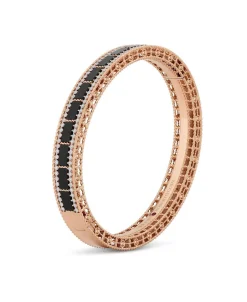Brazalete Roberto Coin Art Decó Jade Negro y Diamantes | ADV888BA1850