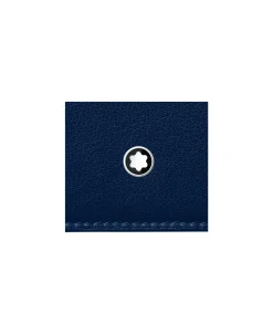 Cartera MONTBLANC Meisterstück Selection Soft Piel Azul 6 CC - 130059