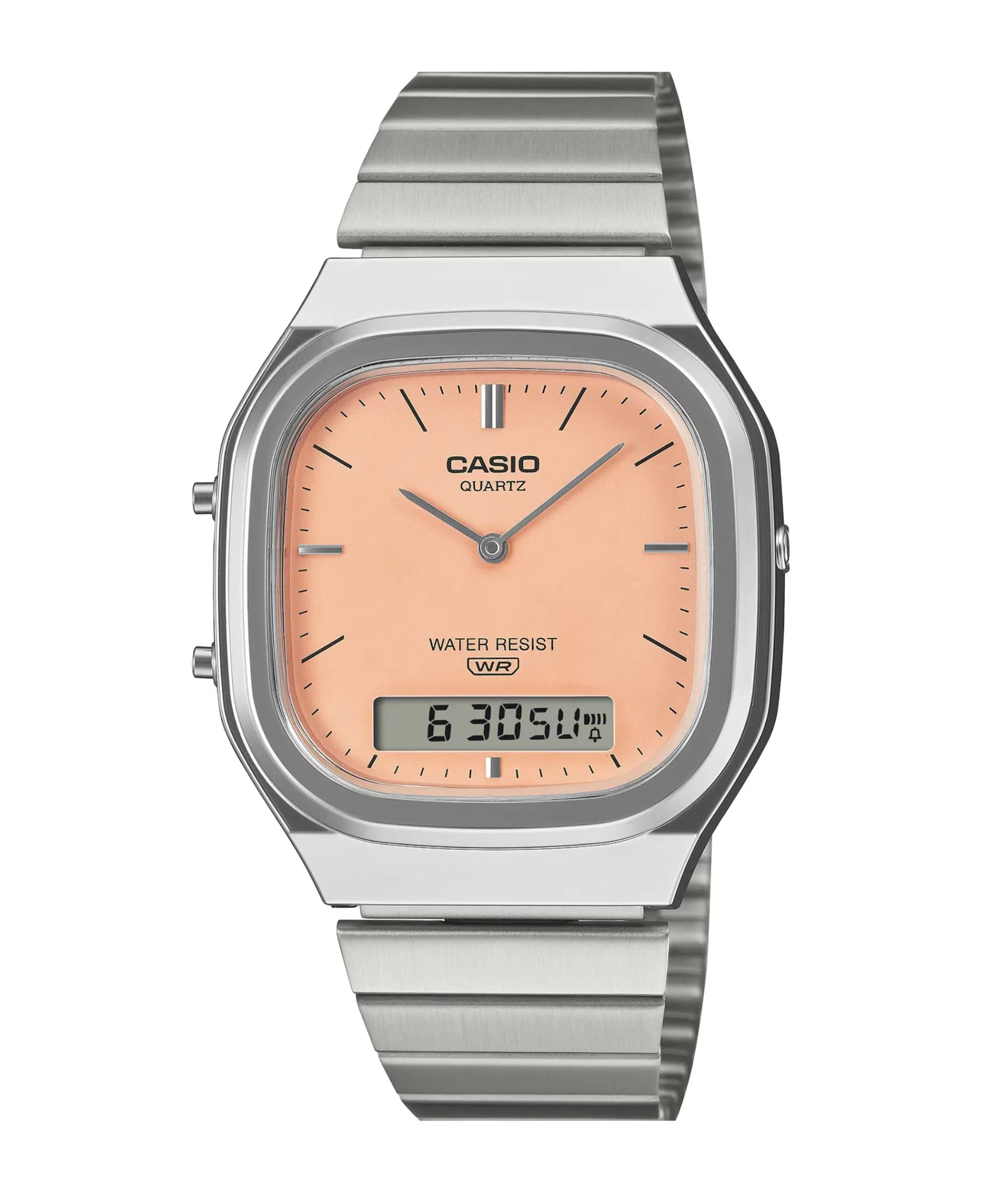 Casio Edgy Collection AQ-240E-4A Rosa Acero 35,8 mm | AQ-240E-4A