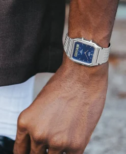 Casio Edgy Collection Azul Acero 29,8 mm | AQ-230EM-2A