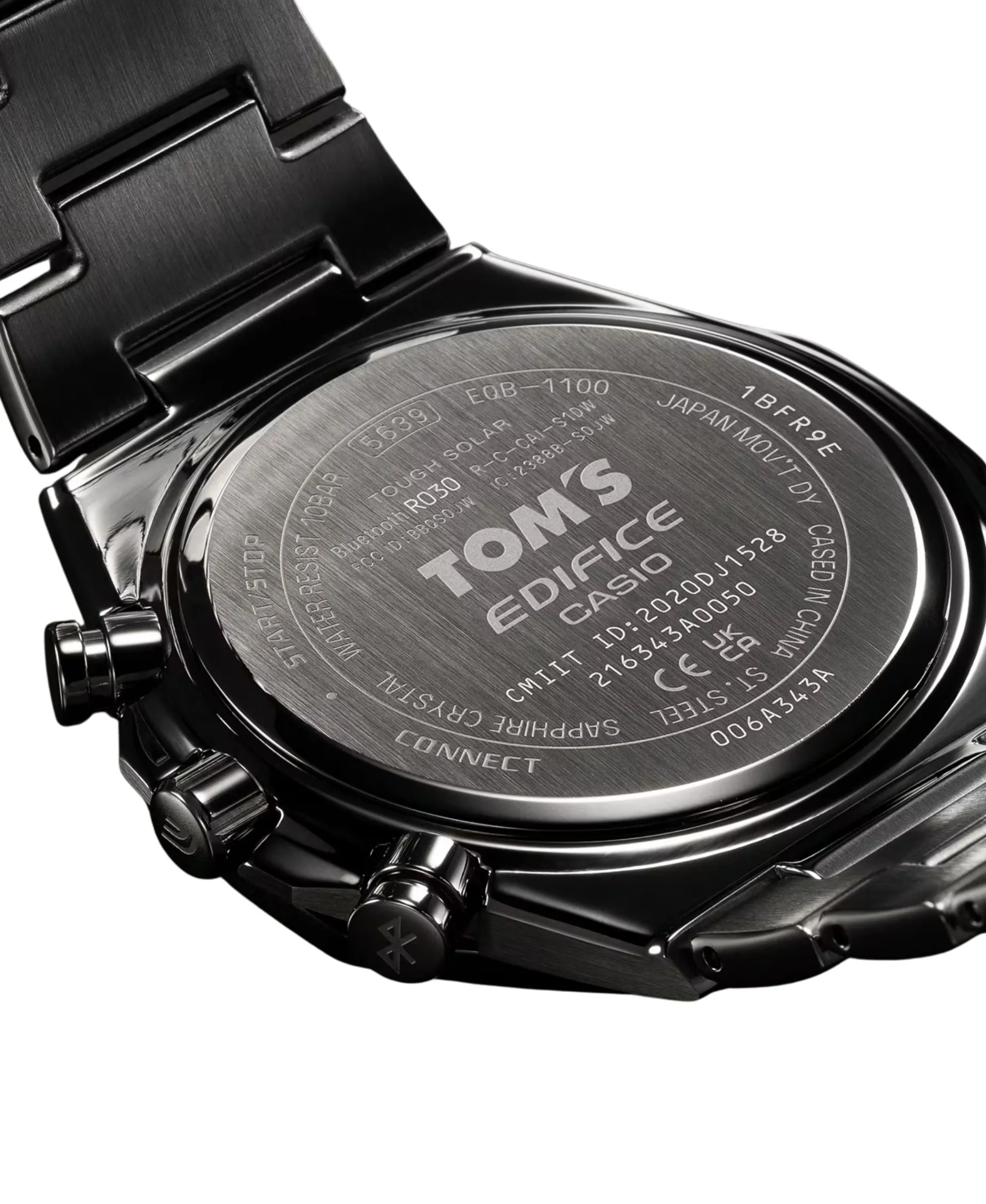 Casio Edifice Automático TOM’S Cronógrafo Solar 44 mm | EQB-1100TMS-1A