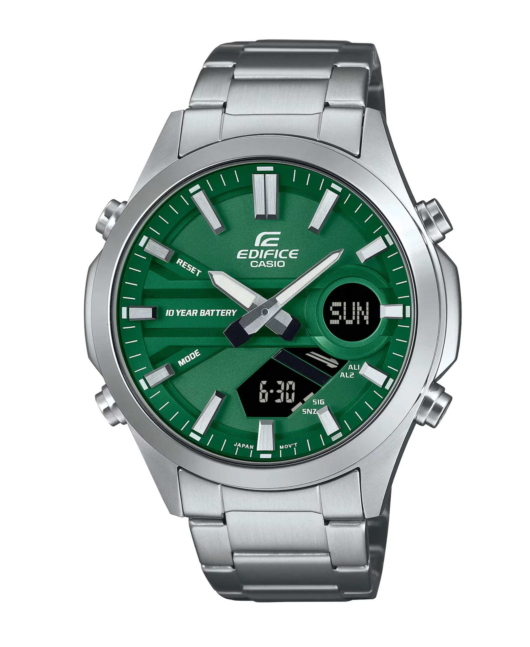 Casio EDIFICE Estándar Verde 45mm | EFV-C120D-3AEF
