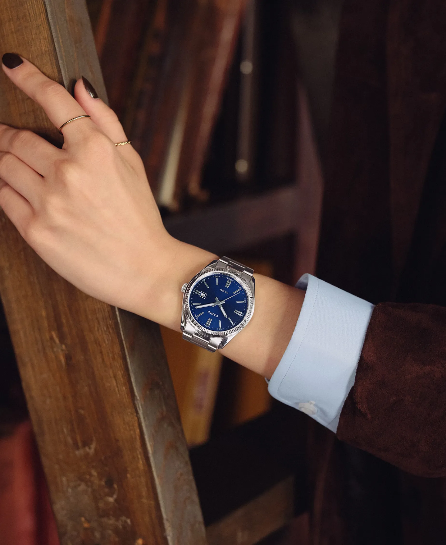 Casio MTP Series Azul 38 mm | MTP-1302PD-2AVEF