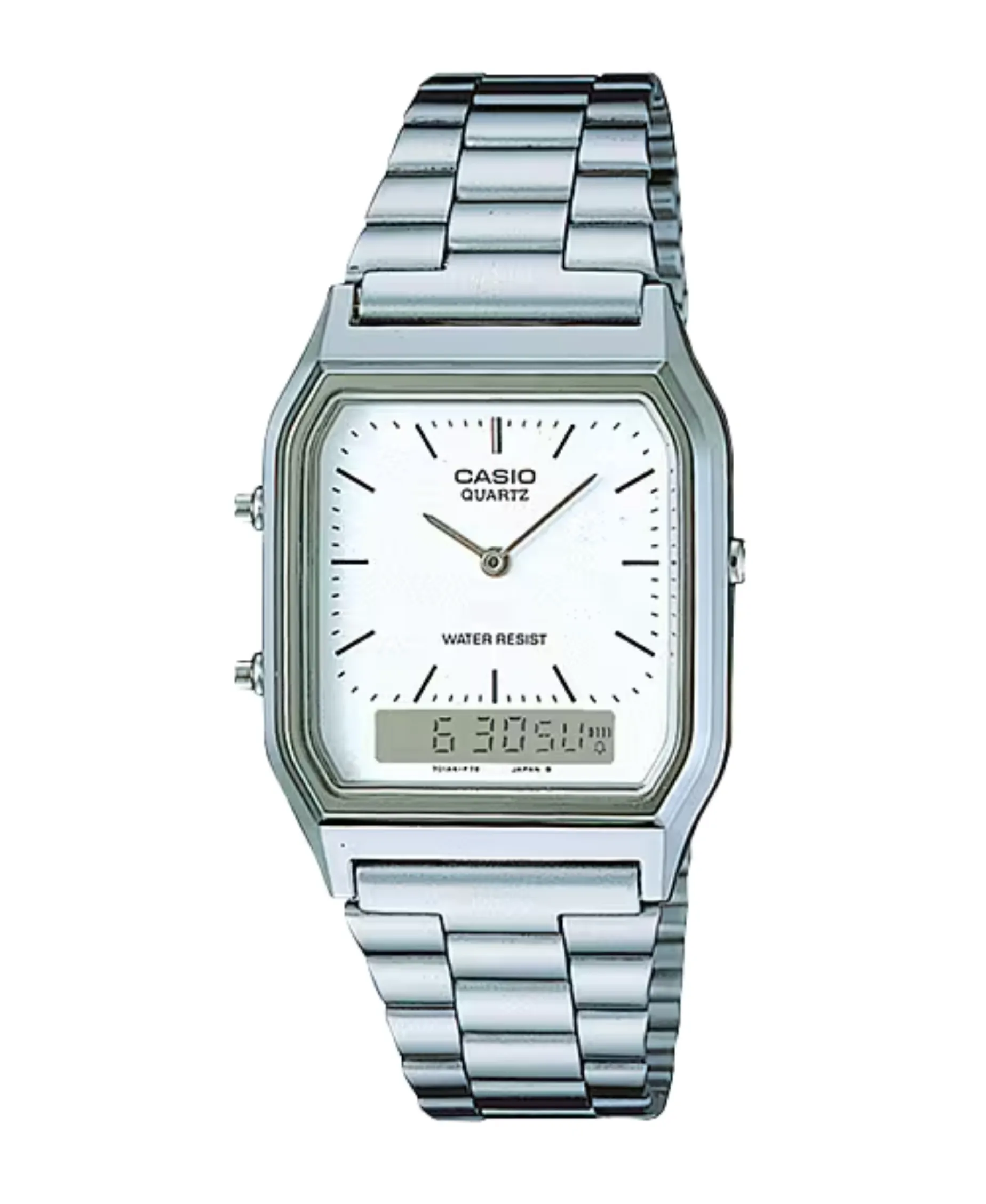 Casio Vintage Eddy Blanco 38 mm | AQ-230A-7DMQ