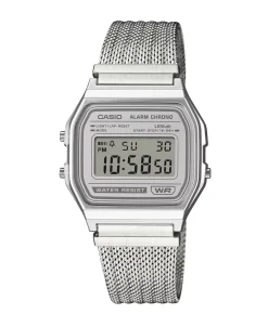 Casio Vintage Gris Acero 36.8 mm | A158WEM-7