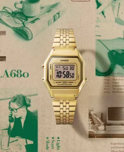 Casio Vintage Iconic Dorado 33,5 mm | LA680WEGA-9ER