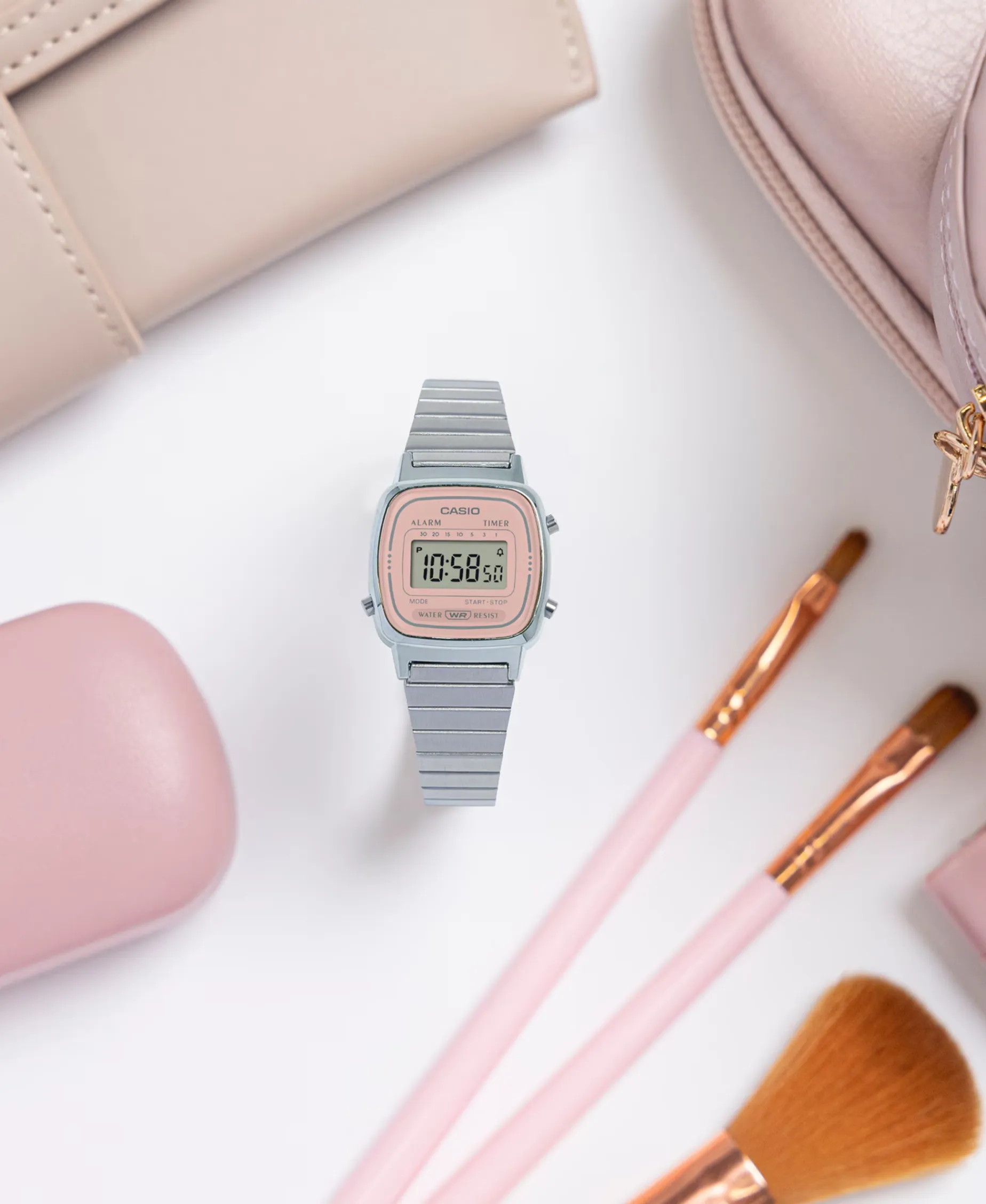 Casio Vintage Mini Rosa 30 mm | LA670WEA-4A2EF