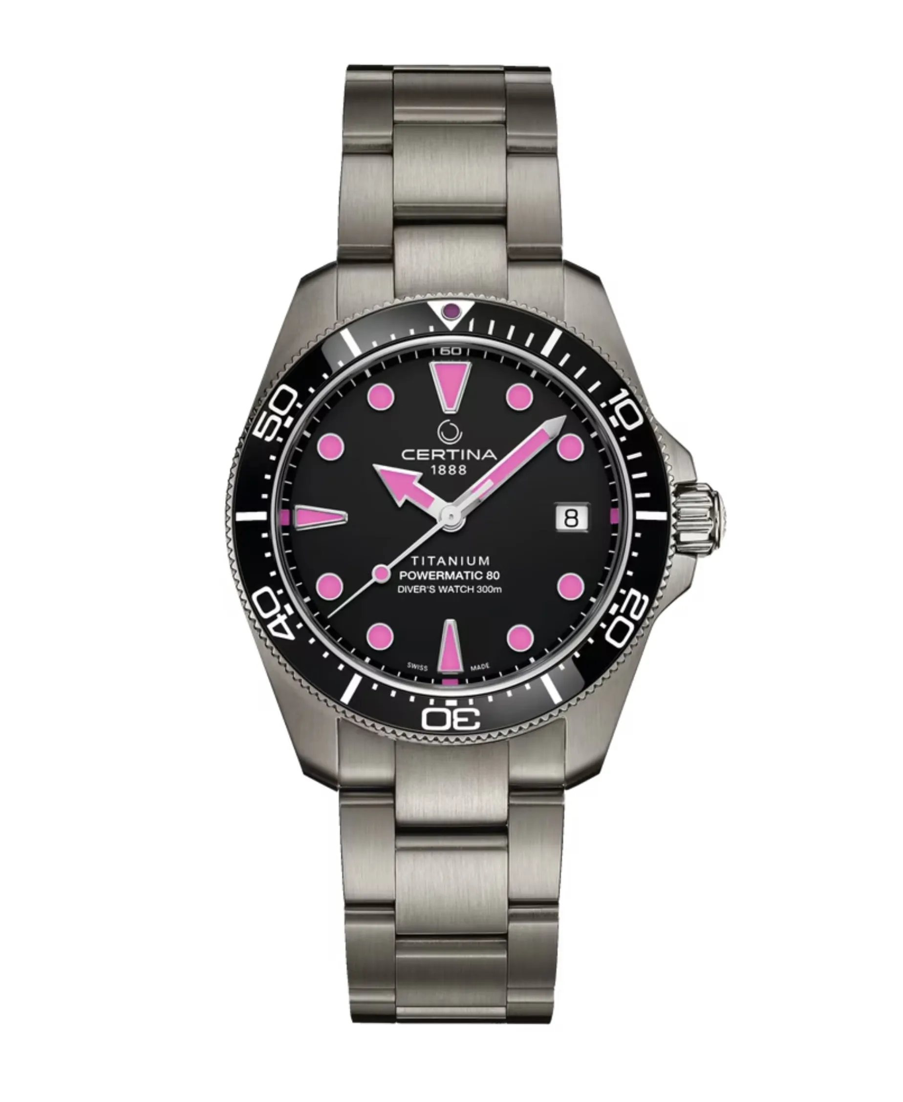 Certina DS Action Diver Negro Titanio 38 mm | C048.807.44.051.01