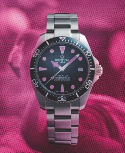 Certina DS Action Diver Negro Titanio 38 mm | C048.807.44.051.01