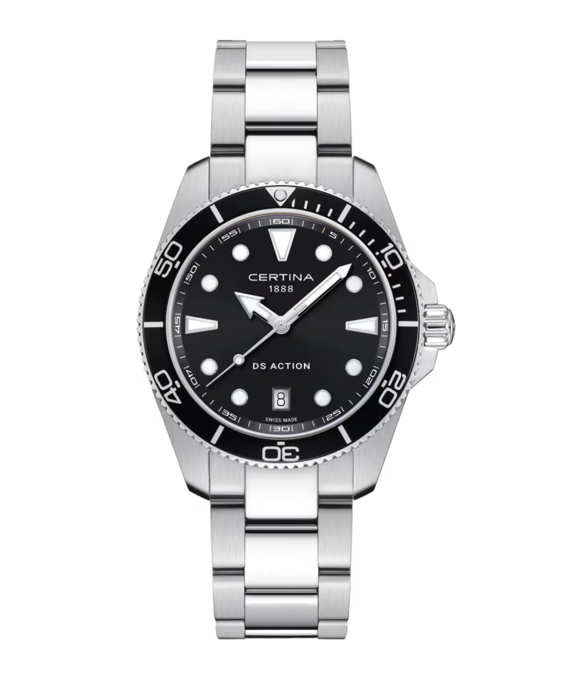 Certina DS Action Negro 40 mm | C0484101105100