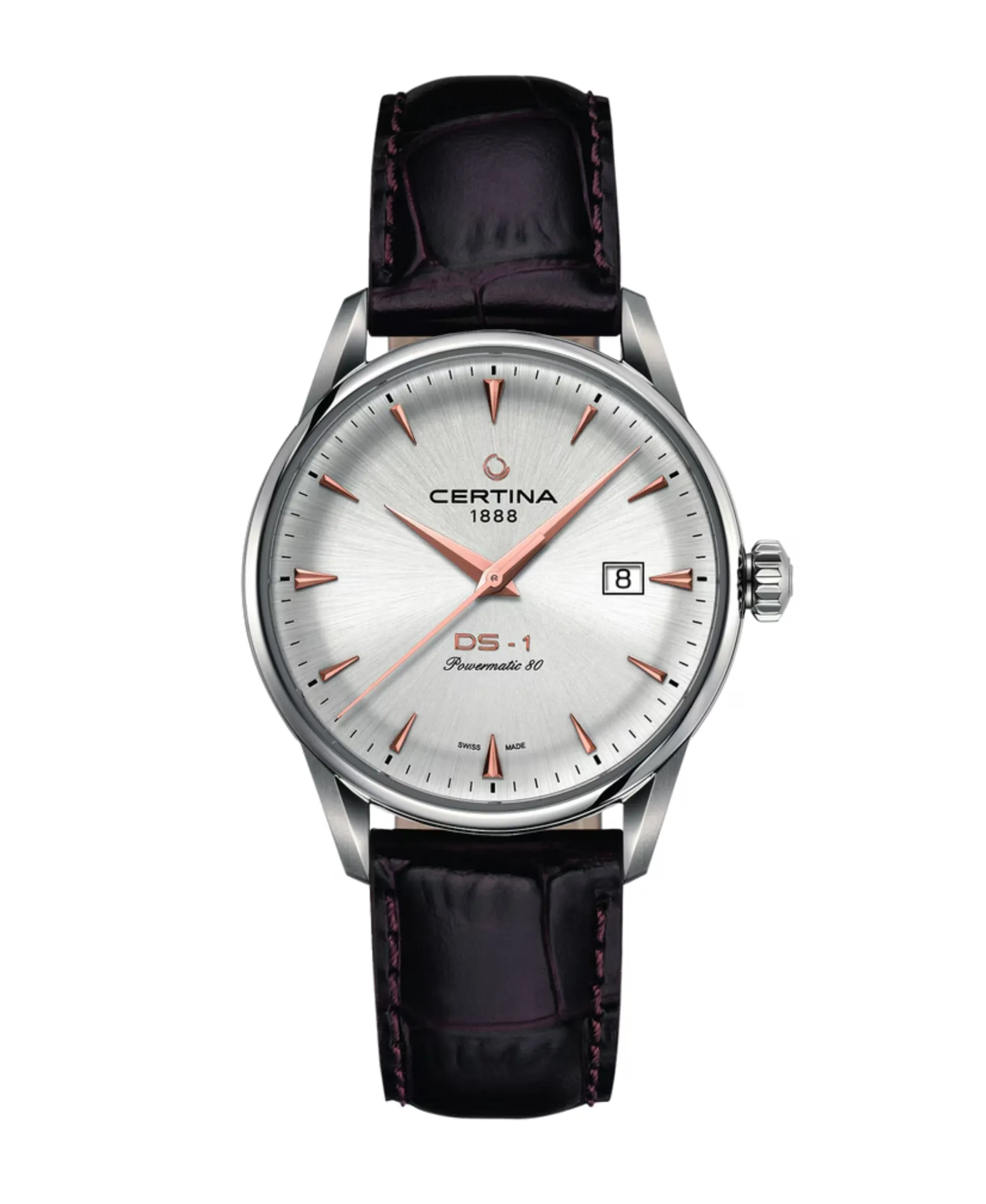 Certina DS-1 Powermatic 80 Plata 40 mm | C0298071603101