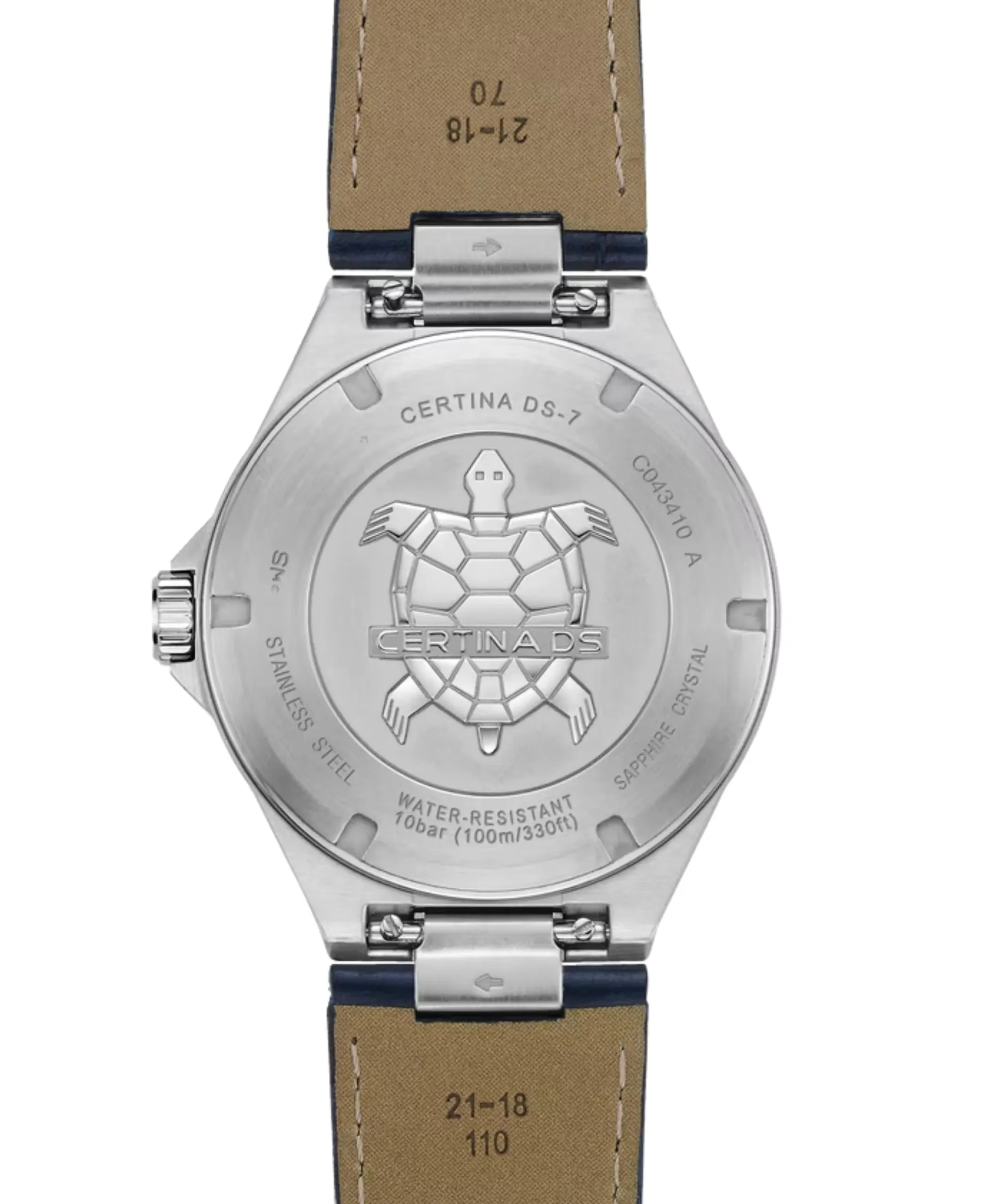 Certina DS-7 Quartz Azul Acero 39 mm | C043.410.16.041.00