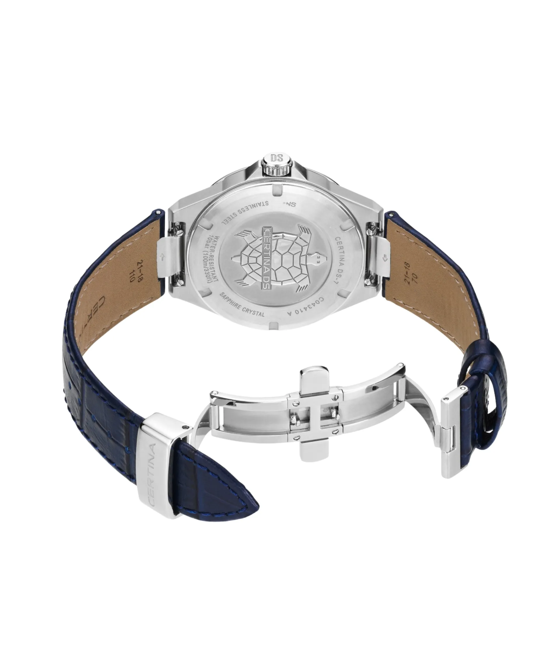 Certina DS-7 Quartz Azul Acero 39 mm | C043.410.16.041.00