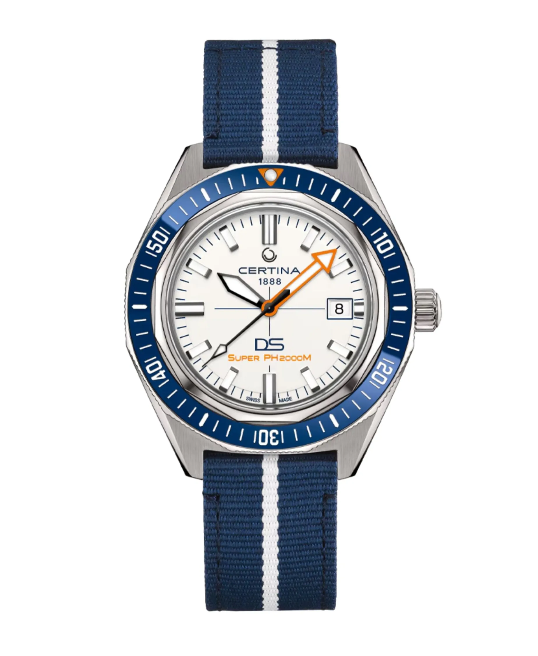 Certina DS Super PH2000M Blanco Titanio 43,5 mm | C050.607.44.011.02