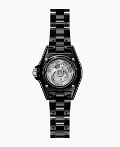 Chanel J12 Black Cerámica Con Bisel De Diamantes 33 mm | H10474