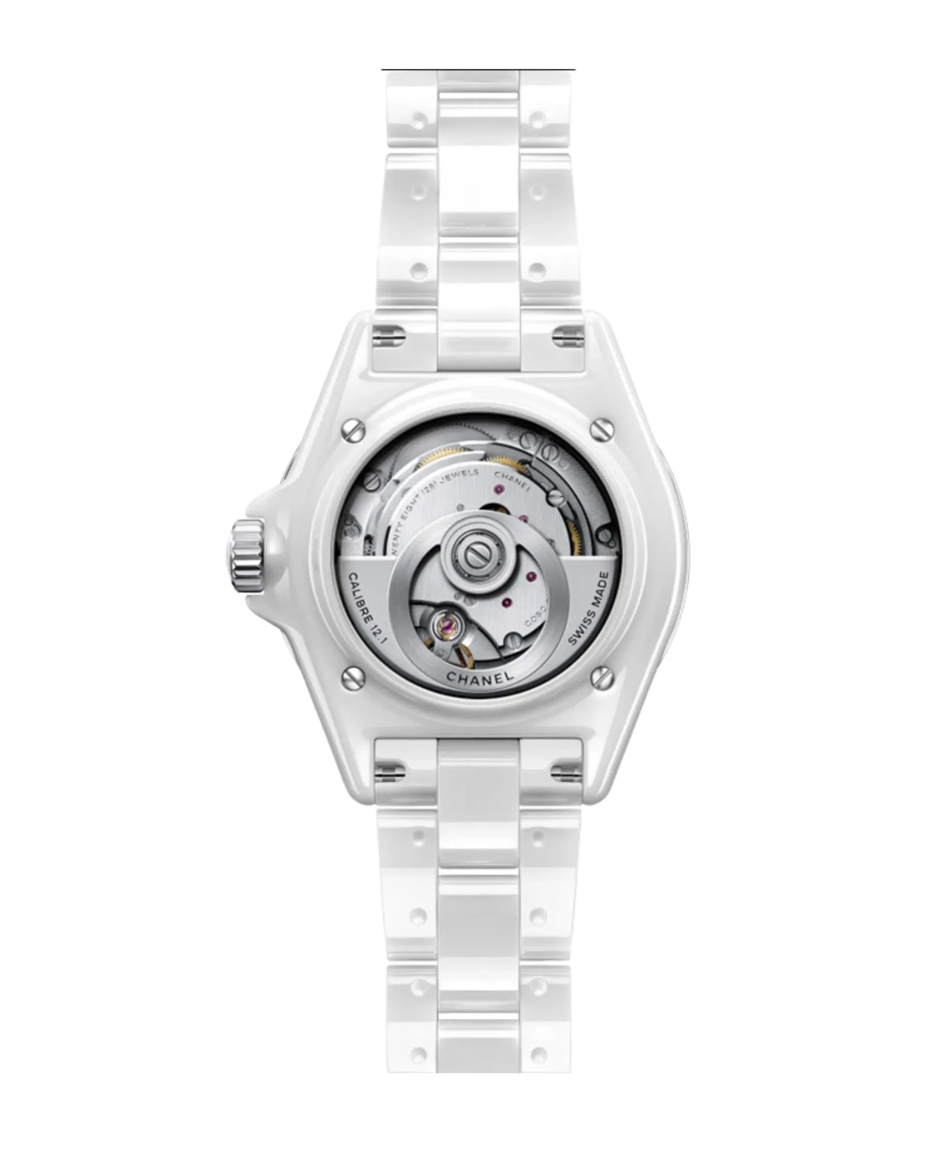 CHANEL J12 Calibre 12.1 Cerámica Blanca 38 mm | H5700