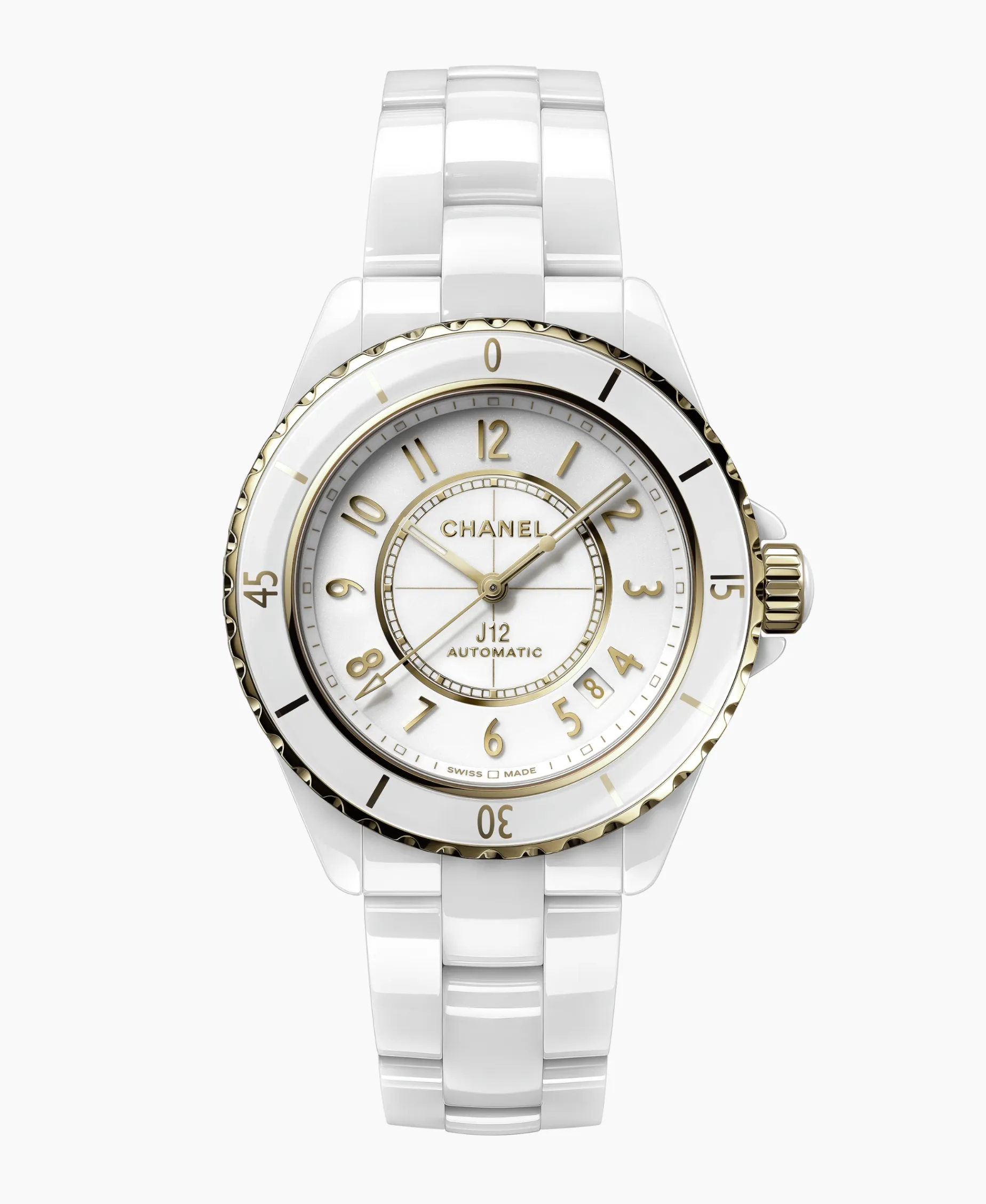 Chanel J12 White Calibre 12.1 Cerámica 38 mm | H9540