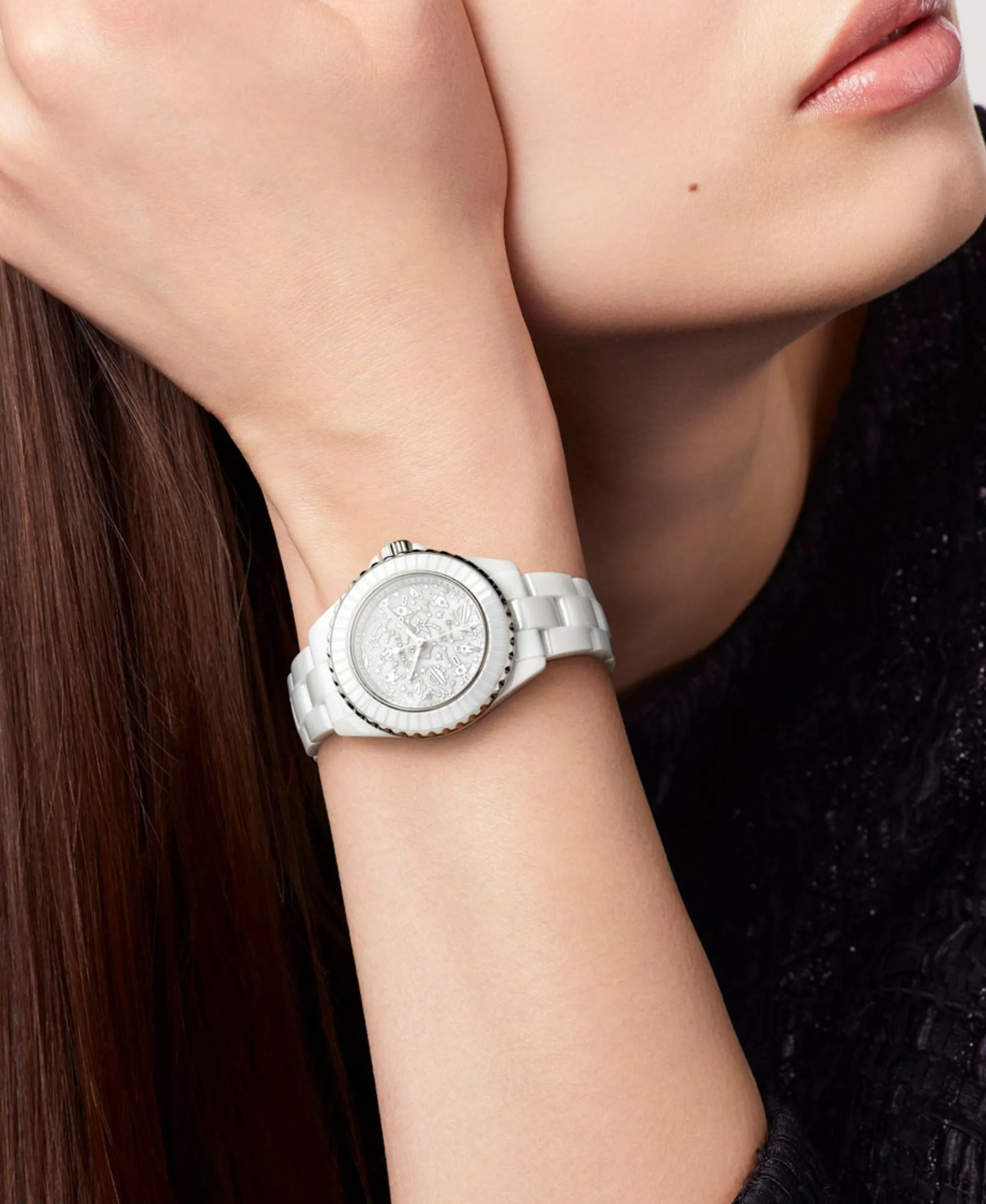 Chanel J12 White Cerámica Cosmic 33 mm | H7990