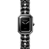CHANEL Première Chaîne Iconique Acero y Negro 26.1 x 20 mm | H7022