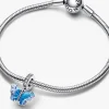 Charm Colgante Mariposa PANDORA Cristal de Murano Azul - 792698C01