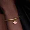 Charm Pandora Colgante Divisible Madre e Hija Rosa | 763766C01
