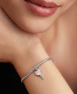 Charm Pandora Colgante Llave Corazón Opalescente | 794427C01