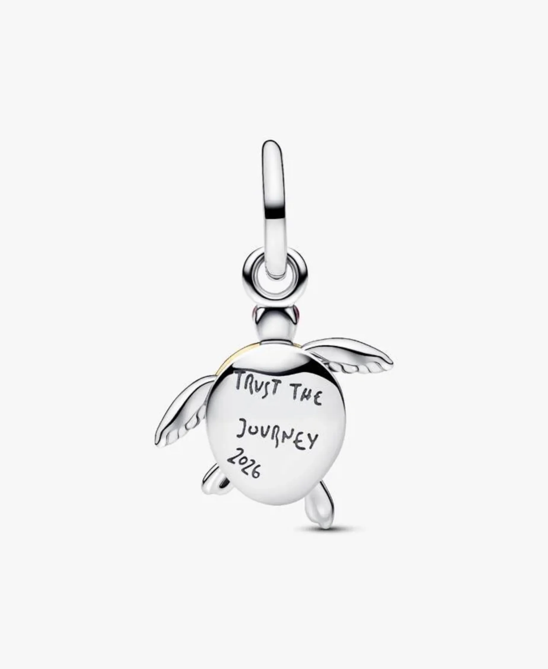 Charm Pandora Colgante Tortuga Marina Rosa | 764432C01