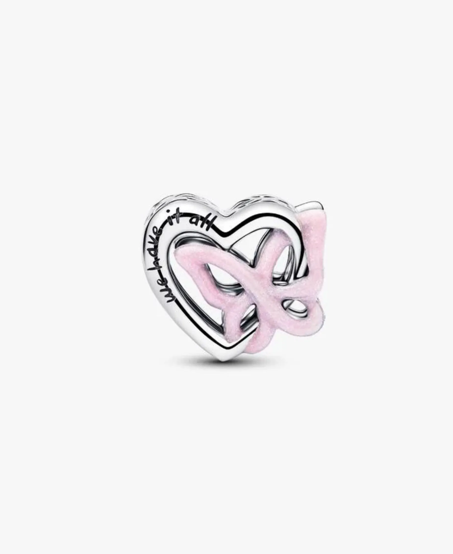Charm Pandora Corazón y Mariposa Entrelazados | 794475C01