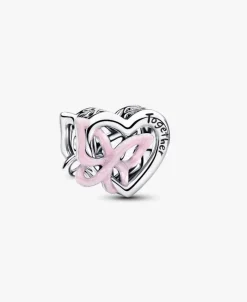 Charm Pandora Corazón y Mariposa Entrelazados | 794475C01