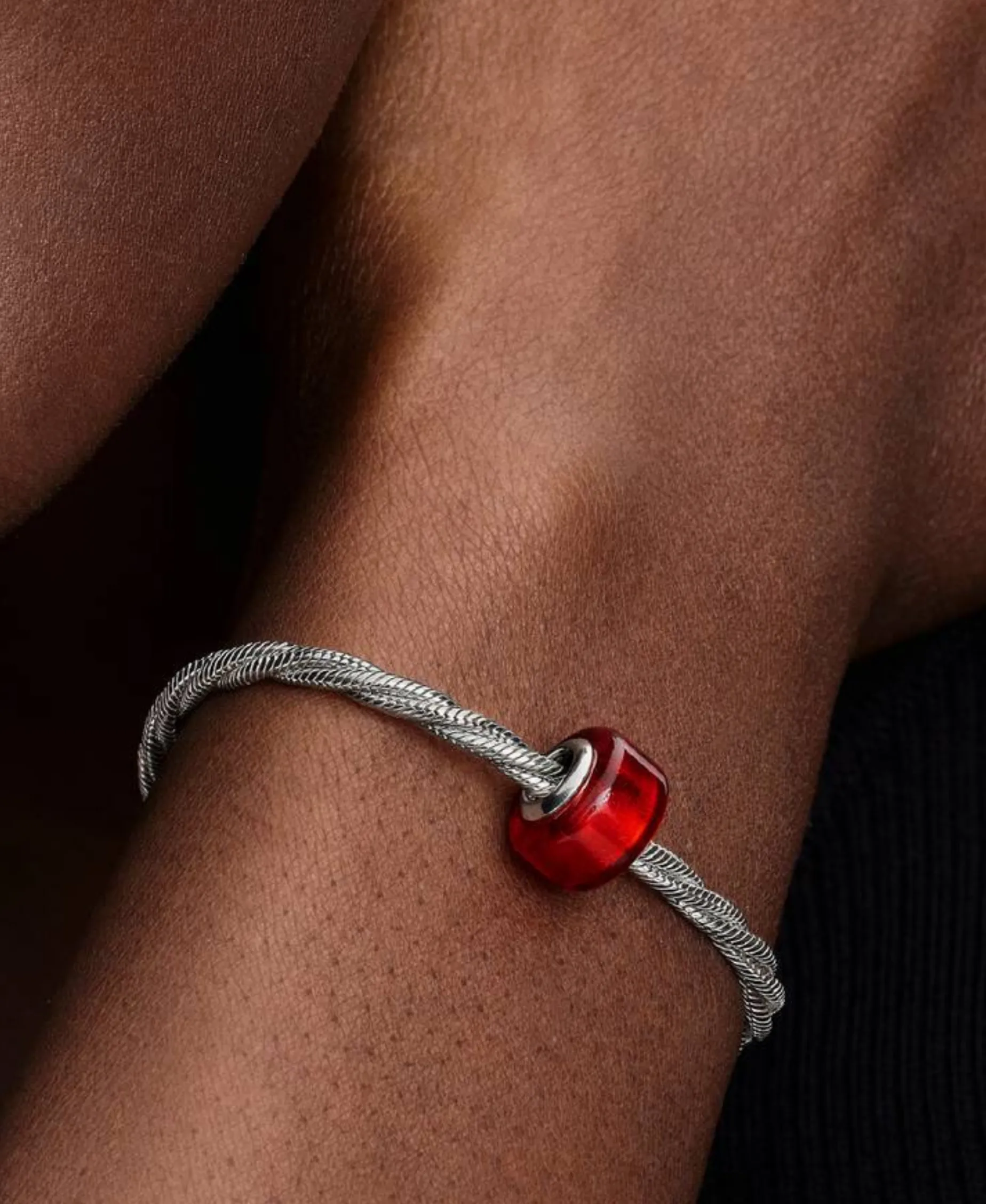 Charm Pandora Cristal de Murano Rojo | 794425C0