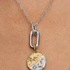 Charm Pandora ME medallón Sol y Luna Bicolor | 763977C01